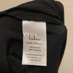 Lulus  Stroll on Over Black Button-Front Wide Leg Pants Size M Photo 8