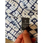 A Byer A. Byer Women’s Geometric Blouse Lace Sleeves Size M Photo 12