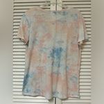 Socialite  Orange and Blue Tie Dye Top - Size Large - VGUC Photo 1