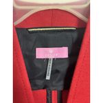 Baslar Red 100% Wool Blazer Jacket Size Medium UK 38 Quiet Luxury Designer Photo 4