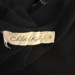 Chloe & Katie Black Embroidered Kimono Coverup Size M Photo 5