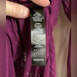 White House | Black Market 🌞 Maroon Embroidered Floral Lace Long Sleeve Blouse #Gr Photo 2