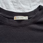 Marine layer  Tulip Open Back Ribbed Long Sleeve Photo 3