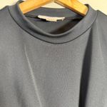 Rachel Parcell  Interlocking Draped Mini Dress Women's XXS Black Career Designer Photo 7