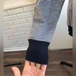 Frank and Eileen Tee Lab NEW WITHOUT TAGS Ribbed Knit Pullover Sweatshirt Blue Size M Photo 3