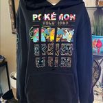 Pokémon Pokemon Black Graphic Hoodie Long Sleeve Photo 0