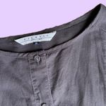 Dark Gray / Washed Black sleeveless Japanese dress with button detailing 🔥 Size M Photo 3