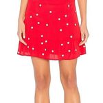 For Love & Lemons  Revolve Chiquita skirt Cherry Photo 0