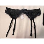 NWT Intimissimi lace babydoll set with matching panties & garter belt black sz M Size M Photo 13