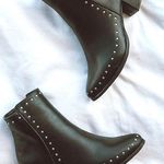 Qupid Black Stud Booties Photo 0