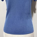 Madewell New Micro Rib Fitted Sweater Short Sleeve Tee NQ337 Celeste Blue XS Photo 9