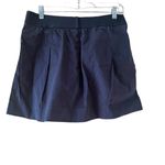 J.Crew J. Crew Navy Blue Pleated A-Line Skirt Size 4 Photo 1