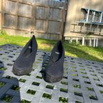 Eileen Fisher  Signy Pump‎ Women Heel Platform Knit Shoe black size 5 Photo 3