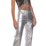 Akira NWT Metallic Silver Pants Photo 0