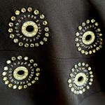 Free People Like New Jewel Embellished Dress Black Size 4 Photo 4