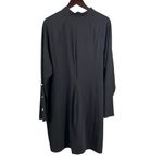 Nike Air Dress Black Long Sleeve Logo Spell Out Streetwear Tunic Stretch Size 2X Photo 3