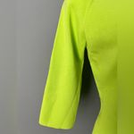 Joseph  Lime Green Top with Floral Details Photo 4