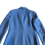 Lafayette 148 Nazelli Textured Wool Jacket Blazer Single Button Wool Size 4 Blue Photo 11