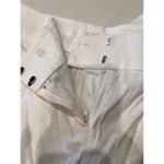 Cache VTG  White Formal Pants with Snake Print Texture Print Wide Leg Size 8 Work Photo 4