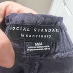Social Standard by Sanctuary Women's Jogger Pants M Blue Elastic Waist Cuffed Size M Photo 6