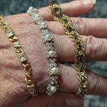 3 PC Bracelet Set Gold Photo 3