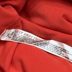 Free People NEW Movement Smockin Hot Mini Athletic Dress w/ Shorts Orange L Photo 8