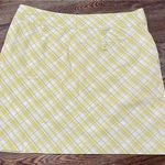 IZOD XFG Xtreme Function Golf Skort - Green Plaid Size 6 Photo 1