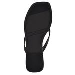 Calvin Klein Women's Stelea Flat Thong Sandals- Size 8- Black Photo 4