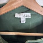 St. John  Sport By Marie Gray olive Green sports Jacket Size Large Photo 4