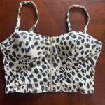 Guess Leopard Print Bustier Corset Photo 0