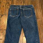 Eddie Bauer  Dark Blue Skinny Jeans slightly curvy straight leg size 8 Photo 6