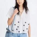 Madewell Embroidered Hilltop Shirt A5 Photo 0