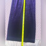 Bechamel women Purple Cropped Velvet Pants Size M Size M Photo 4