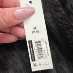 No Boundaries Women’s Crew Neck Black Fuzzy Rib Knit Pullover Sweater Sz Medium Photo 9