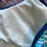 Nike  Teal Stripe Racerback Tankini Swimsuit Top Size 10 EUC #1275 Photo 3