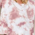 POL Berry Splash Tie Dye Pullover Sweatshirt Size Large NWT Photo 1