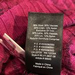 Babaton  Nathaniel space dyed striped cropped sweater in raspberry size Large NWT Photo 9