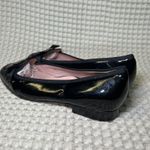 Taryn Rose  Gari Womens Black Patent Leather Rose Bow Loafer Flats Shoes 8 Photo 2