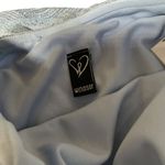 Windsor Light Blue Sparkly Spaghetti Strap Bodycon Dress S lined open back Photo 4