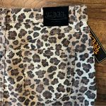 Von Dutch  Women’s Leopard Patch Mini Skirt Size 29 NWT Photo 5