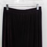 RICCI Purple Vintage 90s Velvet Sweater 3 Piece Skirt Suit Set Size M Photo 11