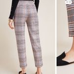 Anthropologie  Malcom Tapered Trouser Houndstooth & Plaid Dress Pant size 2 Photo 3