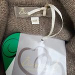 Bianca B Made In Italy Tan Cable Knit Sweater Vest Poncho Cape S/M NWT Size undefined Photo 3