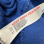 Anthropologie Saturday Sunday Blue Crew Neck Textured Puff Sleeve Tee Large Photo 7