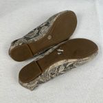 Lucky Brand Womens 7 Ballet Flats Snakeskin Slip On Casual Comfort Shoes Photo 5