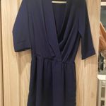 Amanda Uprichard  PURPLE DRAPE FRONT DRESS Photo 3