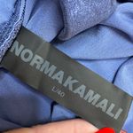 Norma Kamali  Strapless Diana Gown in Military Blue size Large New without tags Photo 8