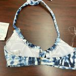 Time & Tru NWT  Tie Front Halter Tie Dye Bikini Top Photo 2