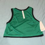 Lululemon NWT  double layered mesh reversible tank BLACK/GREEN Size M Photo 4