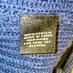 Verve Ami Navy Off The Shoulder Sweater Size Small Photo 4